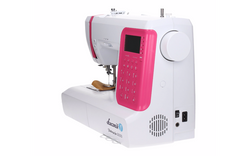 Patrycja 2090 sewing machine with carrying case, set of thread, needles, feet and bobbins