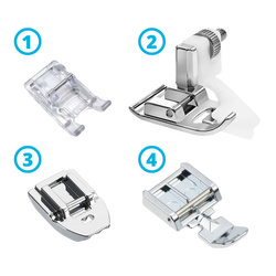 Set of 12 sewing machine feet
