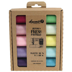 Sada nití Lucznik: Fresh Pastello Maxi