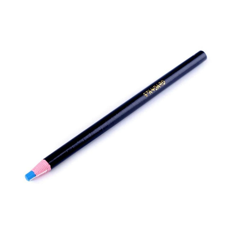 Kreda krawiecka w ołówku samosotrząca niebieska