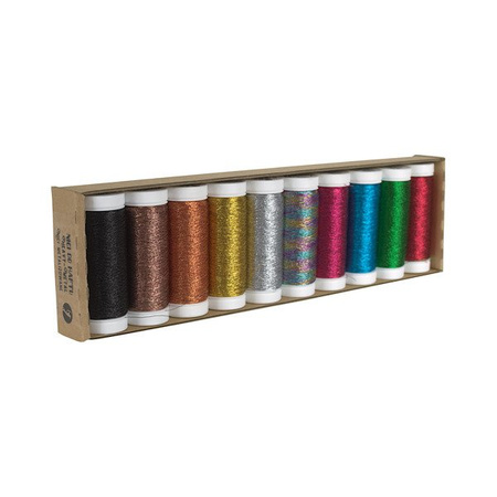 Lucznik embroidery thread set - Heavy Metal 