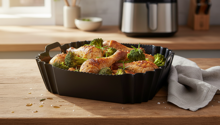 Fat-free fryer AF-2017 + 2 spice grinders