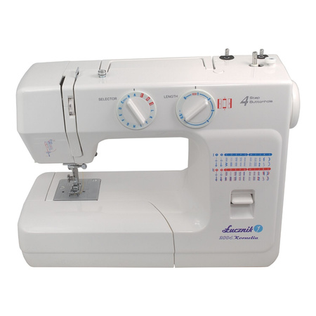 Kornelia II 2004 Nähmaschine mit Etui, Garn, Nadeln und Spulen