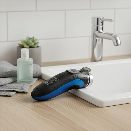 Men’s shaver set Łucznik ES-2019 with 3 spare replacement heads