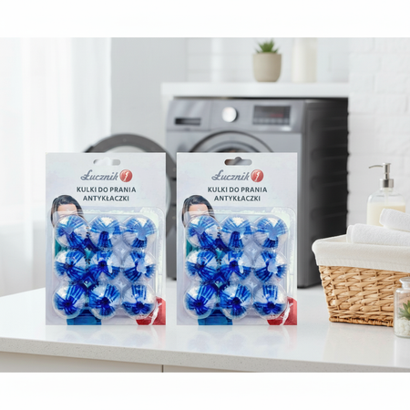 Anti-Fussel-Wäschebälle 2 Sets