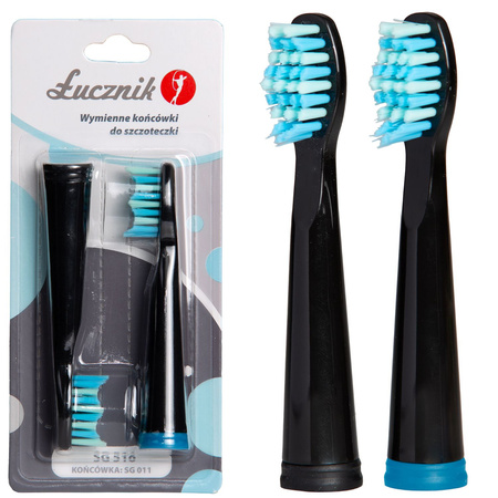 Black tips SG-011 for sonic toothbrush SG-516 and SG-515