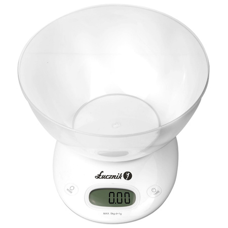 Electronic kitchen scale with bowl PT-2019