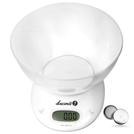 Electronic kitchen scale with bowl PT-2019