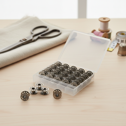 Metal bobbin for sewing machine (set of 25 pcs in a box)