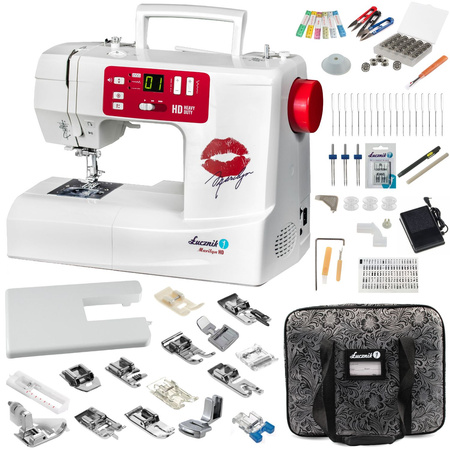 Marilyn 2018 sewing machine with case and accessories