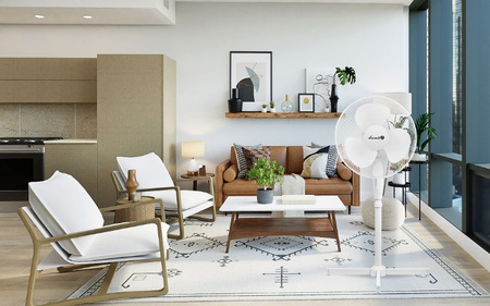 SF-2019 standing fan outlet