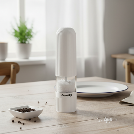 Salt, pepper and spice grinder PM-101 white