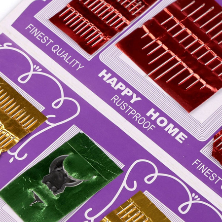 Jehelníček - Happy Home 60 ks + navlékač