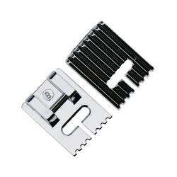 Vyšívací patka pro vyšívání lemovek s kordony