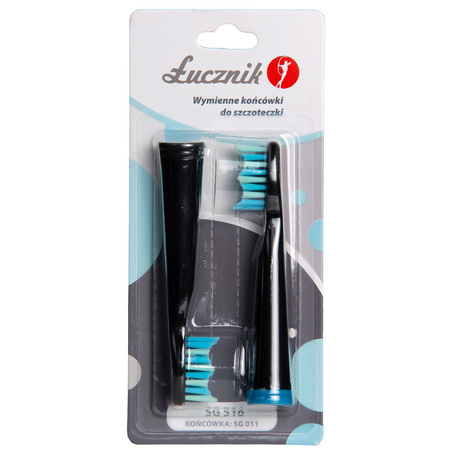 Black tips SG-011 for sonic toothbrush SG-516 and SG-515