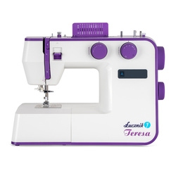 Teresa sewing machine with thread and bobbin set