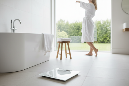 Electronic analytical bathroom scale BS-11 A