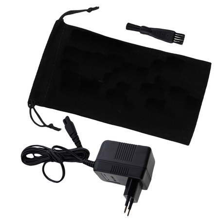 Zestaw golarka męska Łucznik ES-2019 z zapasową wymienną głowicą