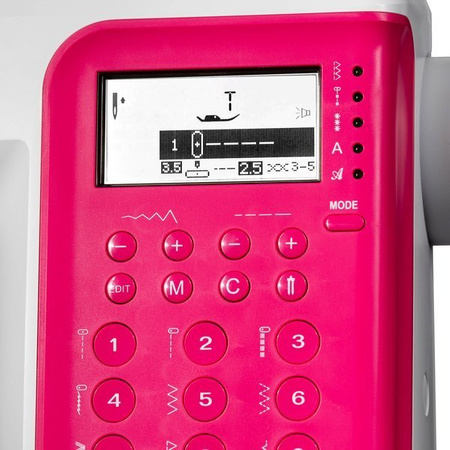 Patrycja 2090 Nähmaschine mit Faden und Nadelset