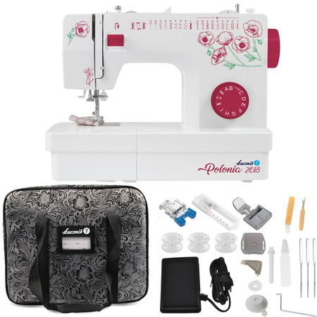 Lucznik Polonia 2018 sewing machine with protective case