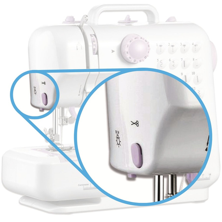 Lucznik Mini sewing machine with accessory set