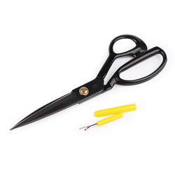 Schwarze Schneiderschere 24 cm mit Nahttrenner