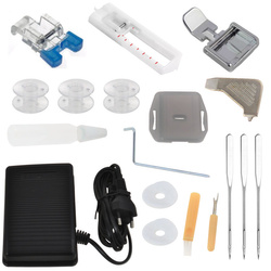 Teresa sewing machine with thread set