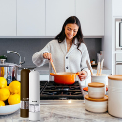 Сільнички та перечниці PM-101 білі та шоколадні