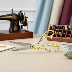 Schneiderschere 24 cm gold