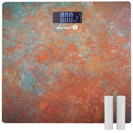 Electronic bathroom scale BS-973 W14 - plumeria