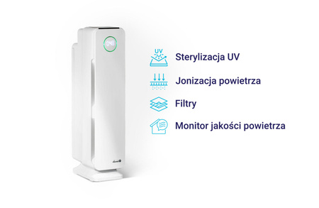 Čistička vzduchu Lucznik AP-2019 W s UVC sterilizací