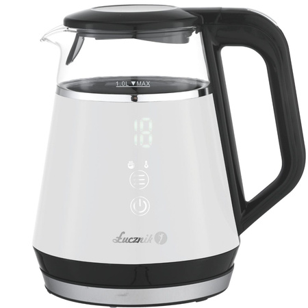 Electric kettle WK-2502 Compact Glass 1.2 l