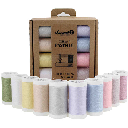 Lucznik thread set: Pastello Maxi