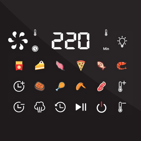 Łucznik frytkownica beztłuszczowa AF-1500 Air Fryer Steam+ gotowanie na parze