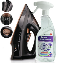 Żelazko parowe 2200 W Łucznik SI-920 + płyn do prasowania