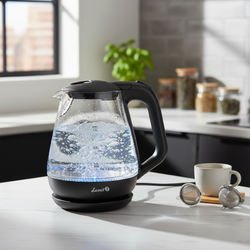 Electric kettle WK-2502 Compact Glass 1.2 l