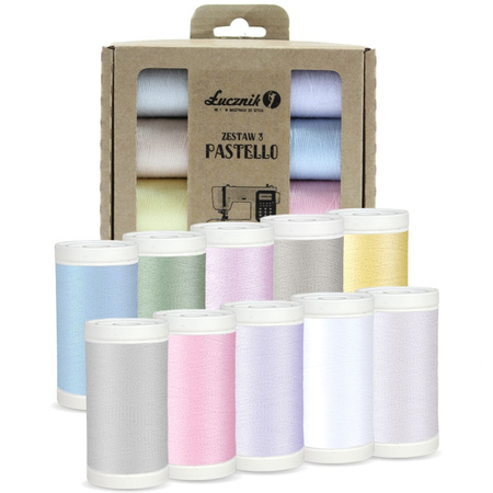 Lucznik thread set: Pastello Maxi