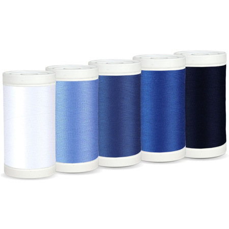 Lucznik thread set: DENIM & JEANS BLUE SEA