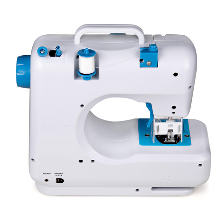 Lucznik Mini Blue Nähmaschine mit Faden und Nadelset