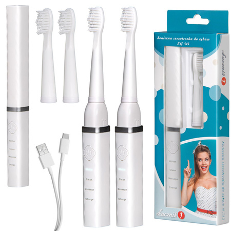 Set of sonic toothbrushes SG-515 2 pcs.