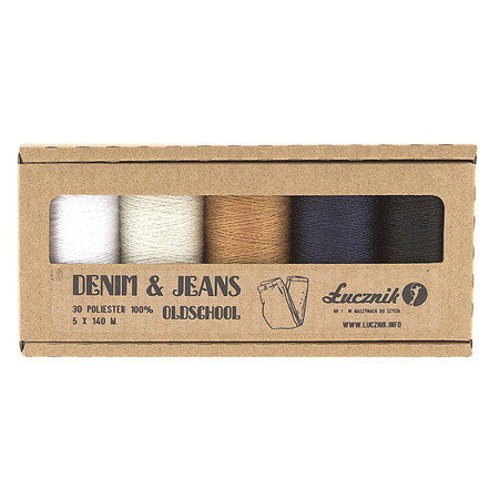 Lucznik thread set: DENIM & JEANS Oldschool