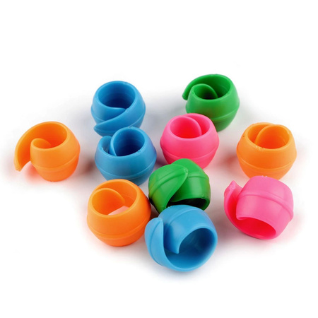 Silicone thread spool saver MIX 10 pcs