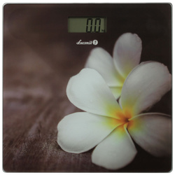 Electronic bathroom scale BS-973 W14 - plumeria