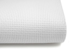 Embroidery fabric KANAVA white 20x30 cm 40 eyelets
