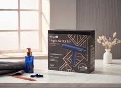 Suszarka do włosów BLDC Łucznik HyperAir IQ 1.0 Midnight Blue 1800W funkcja jonizacji ujemnej
