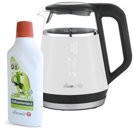 Electric kettle WK-2502 Compact Glass 1.2 l