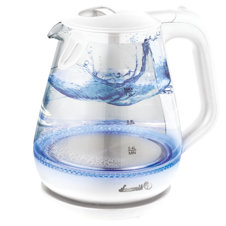 Electric kettle WK-2502 Compact Glass 1.2 l