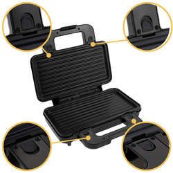 Electric toaster for toasting panini sandwiches 3-in-1 Lucznik SM-2019 XL 1000 W