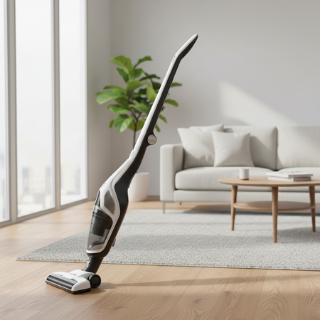 Odkurzacz pionowy 2w1 Łucznik OP-2019 115W 60 min. turboszczotka