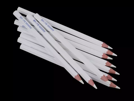 Schneiderkreide in Bleistift weiß